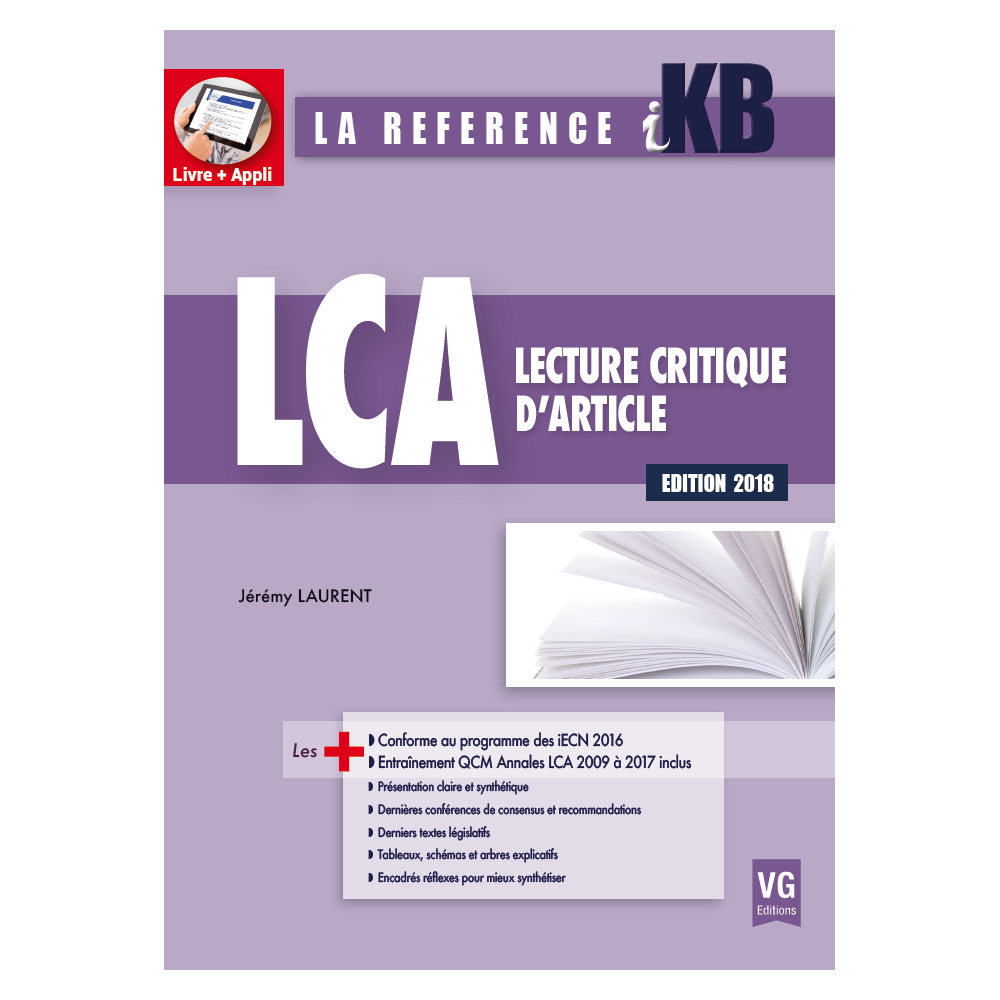Lecture critique d'article  VG librairie