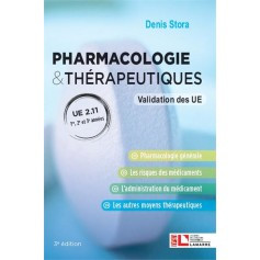 Pharmacologie & thérapeutiques UE 2.11