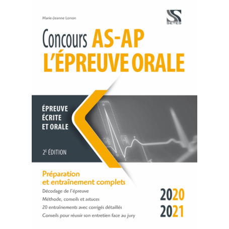 Concours AS/AP : épreuve orale