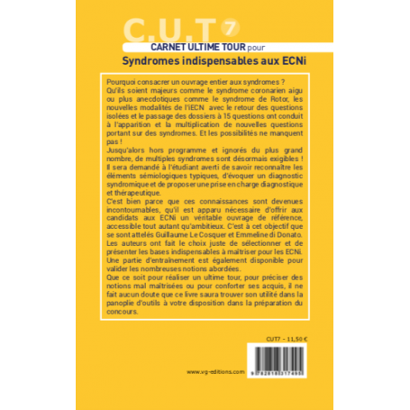 Syndromes indispensables