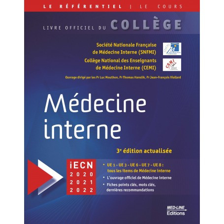 Collège Médecine Interne Ecn Luc Mouthon 2019 Med Line - 