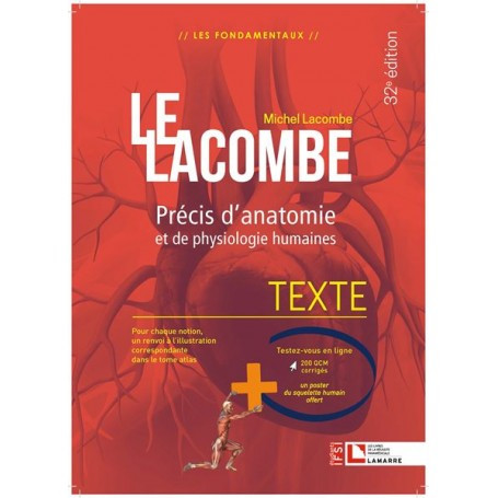 Le Lacombe Anatomie Physiologie Humaines 2019 Lamarre