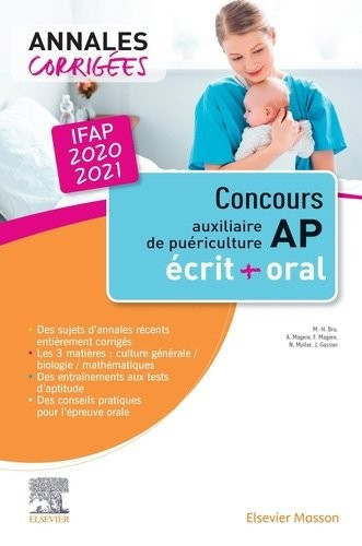 Concours auxiliaire de puériculture : écrit + oral