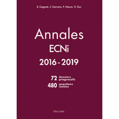 Annales ECNi 2016-2019