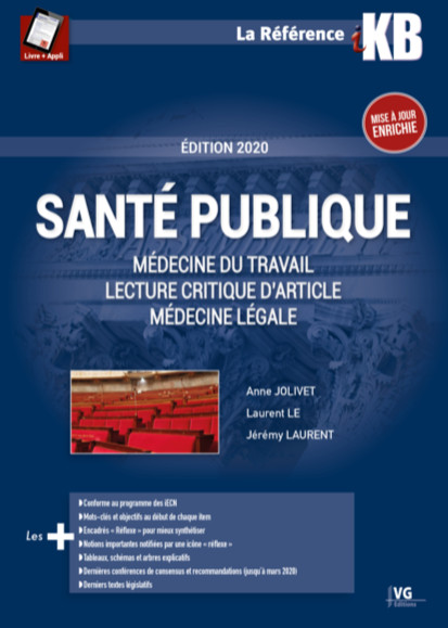 Santé publique, médecine légale, LCA, médecine du travail