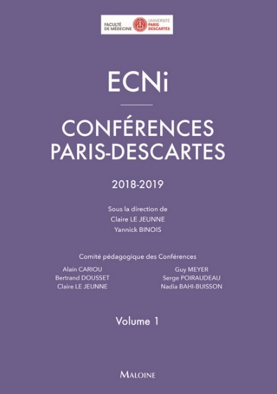 ECNi : conférences Paris Descartes 2018-2019, volume 1