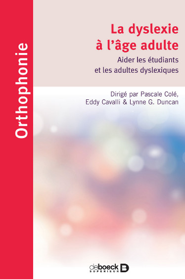 La dyslexie à l'âge adulte