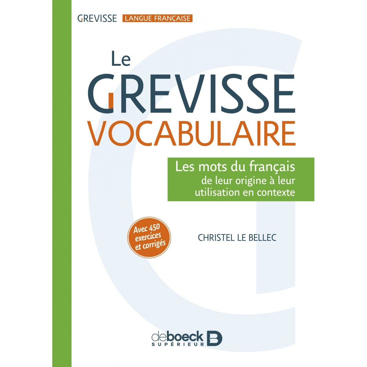 Le Grevisse vocabulaire