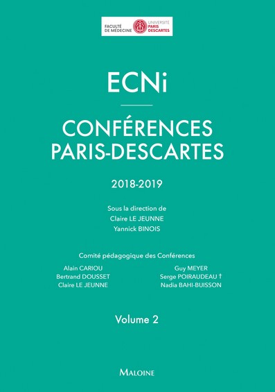 ECNi : conférences Paris Descartes 2018-2019, volume 2