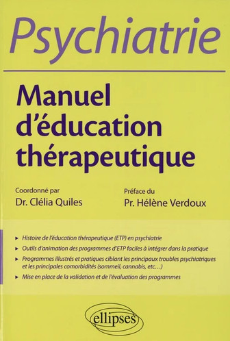 Manuel d'éducation thérapeutique en psychiatrie