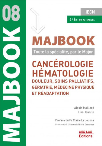 Cancérologie, hématologie, douleur, soins palliatifs, MPR