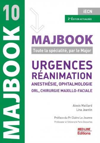 Urgences, réanimation, anesthésie, ophtalmologie, ORL