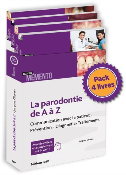 La parodontie de A à Z - Pack 4 tomes