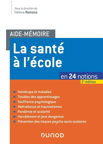 La santé à l'école en 24 notions