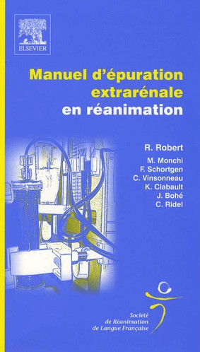 Manuel d'épuration extrarénale en réanimation