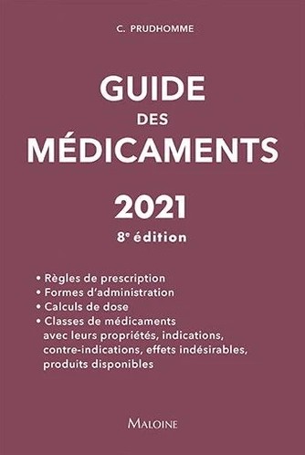 Guide des médicaments 2021