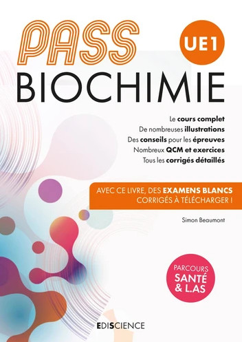 PASS UE1 biochimie