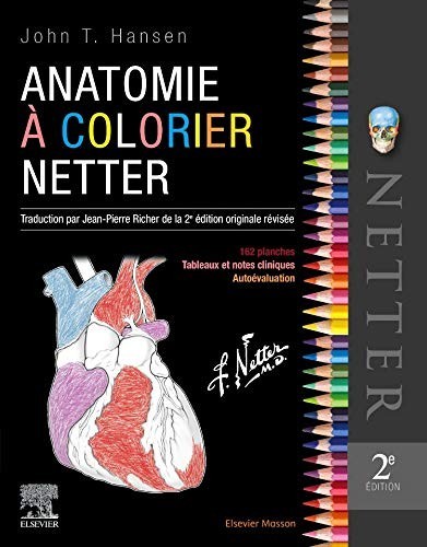 Anatomie à colorier de Netter