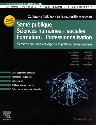 Santé publique, sc. humaines & sociales, formation et professionnalisation