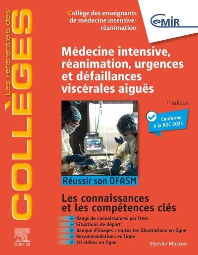 Médecine intensive, réanimation, urgences et défaillances viscérales aiguës