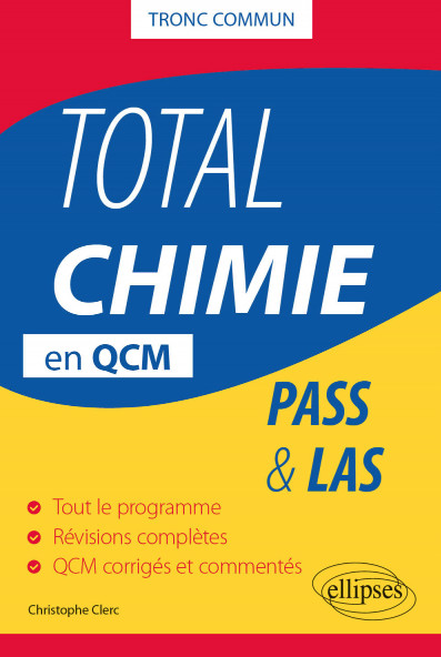 Total PASS chimie en QCM