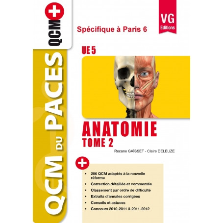 Anatomie UE5, tome 2 - Paris 6