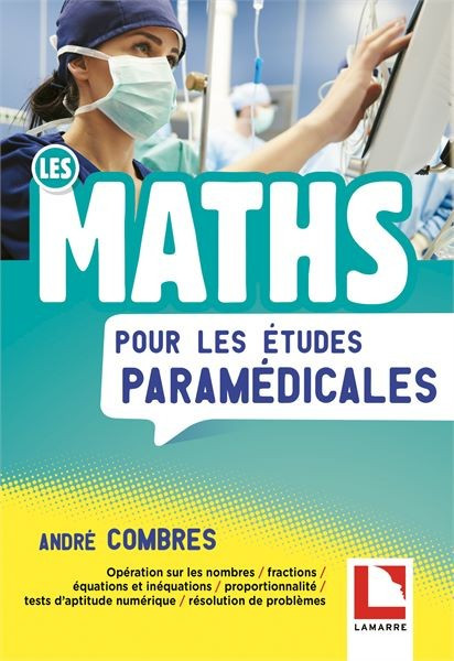 Les maths pour les études paramédicales