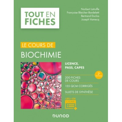 Cours de biochimie