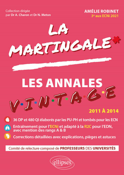 La Martingale des ECNi : annales vintage 2011-2014