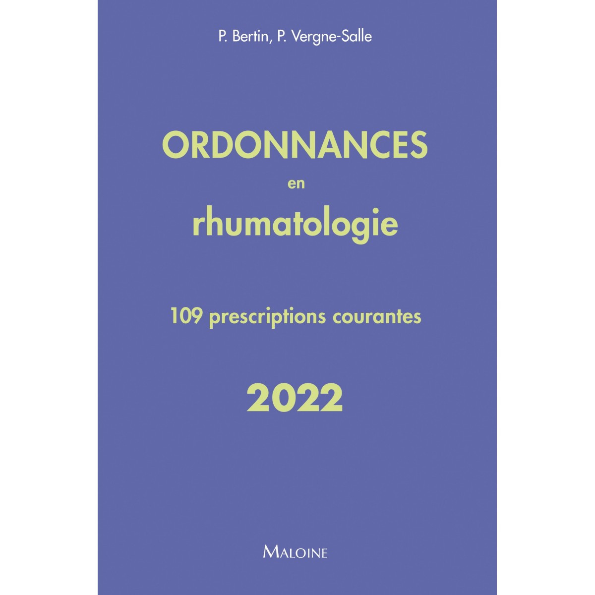 Ordonnances en rhumatologie