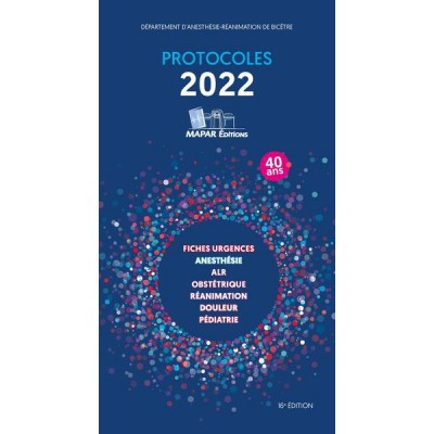 Protocoles MAPAR 2022