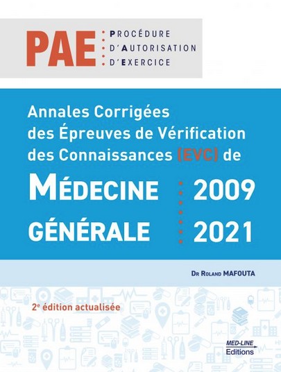 Annales PAE médecine générale 2009-2021