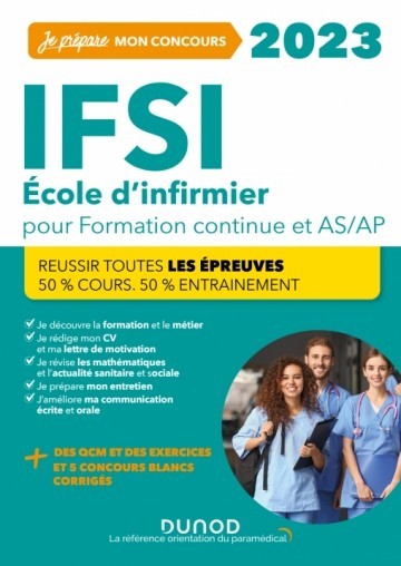 Concours IFSI 2023 : formation continue & AS/AP