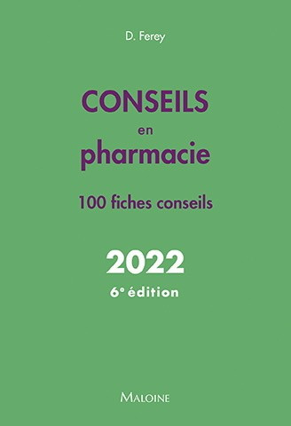 Conseils en pharmacie 2022