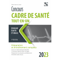 Concours cadre de santé 2023 : tout-en-un