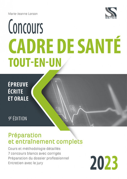 Concours cadre de santé 2023 : tout-en-un