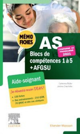 Mémo fiches AS : blocs de compétences 1 à 5 + AFGSU