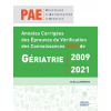 Annales PAE gériatrie 2009-2021