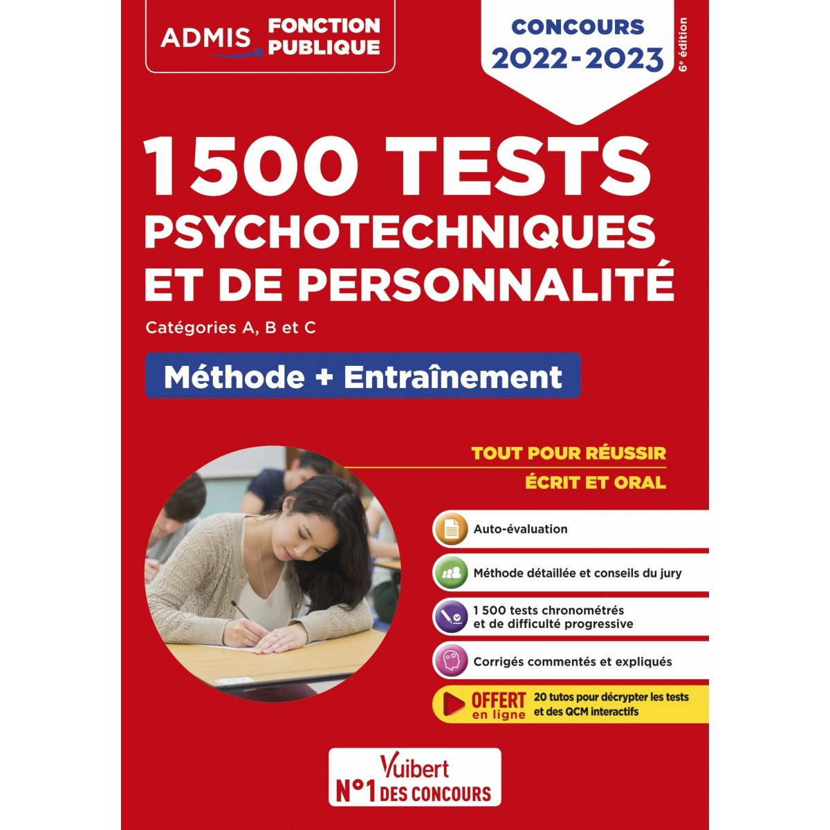 1500 tests psychotechniques et de personnalité