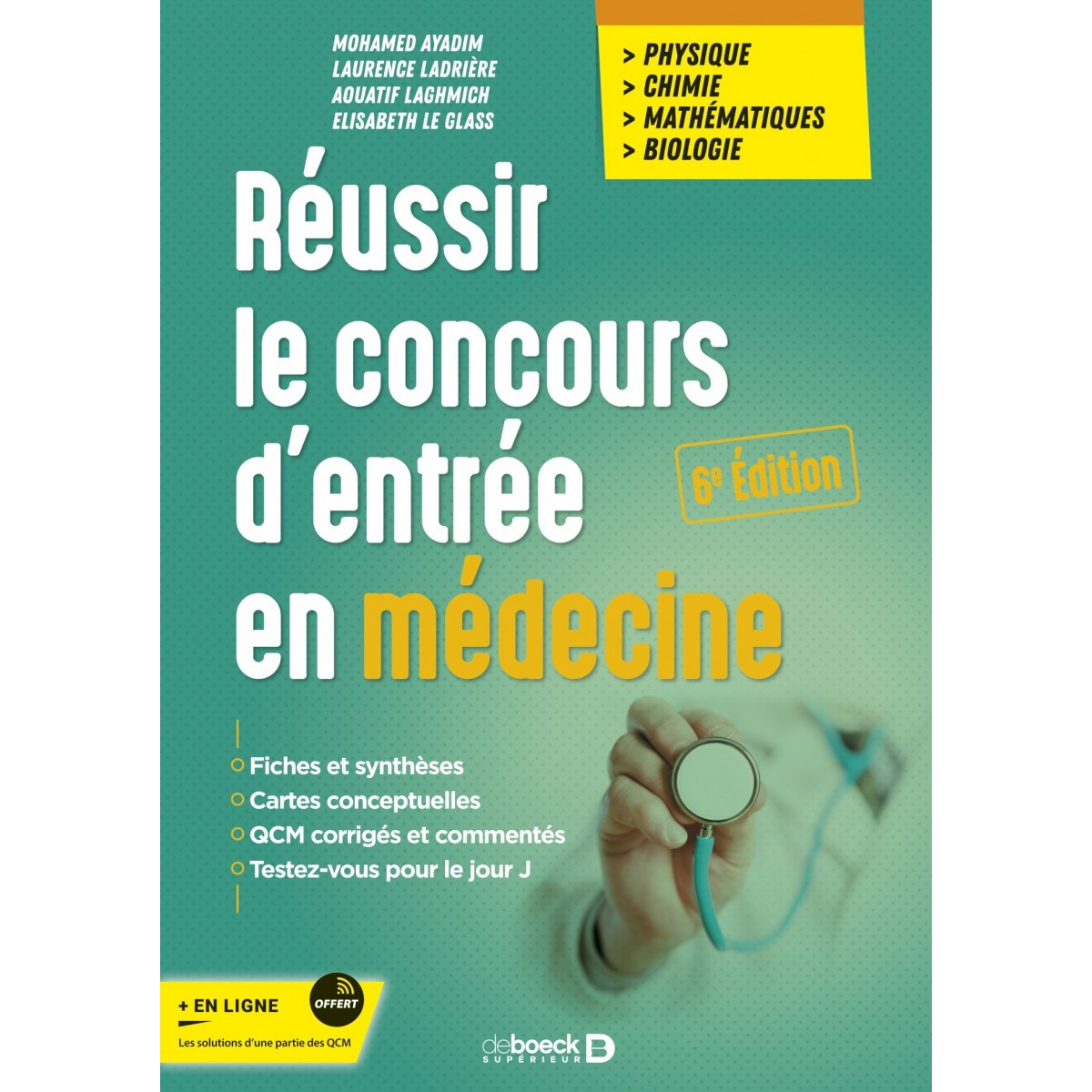 Réussir le concours d'entrée en médecine