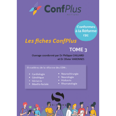 Les fiches ConfPlus, tome 3