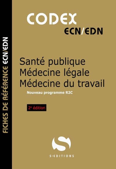 Santé publique, médecine légale, médecine du travail