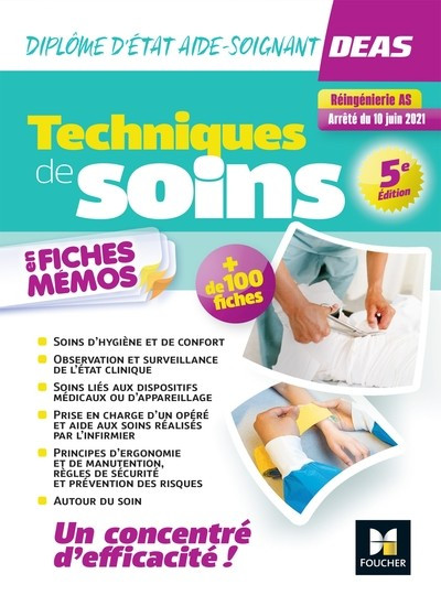 Techniques de soins en fiches mémos