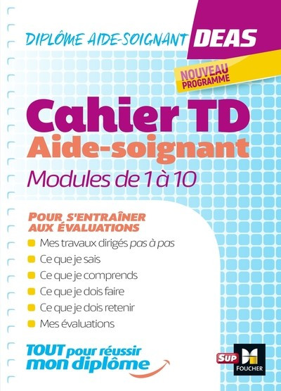 Cahier de TD aide-soignant