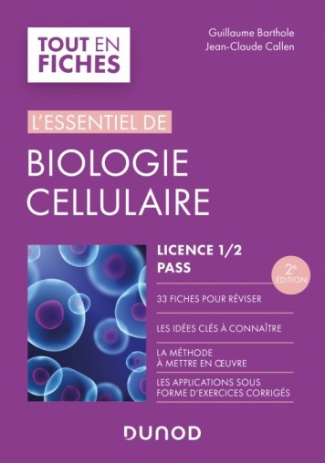 L'essentiel de biologie cellulaire