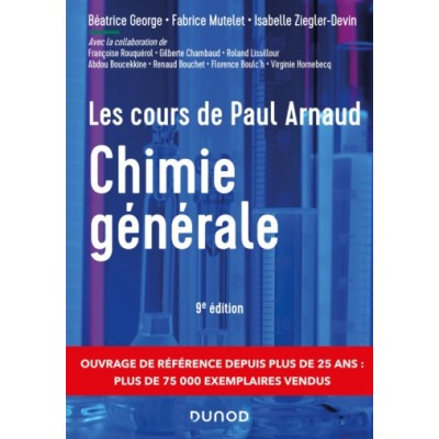 Chimie générale : les cours...