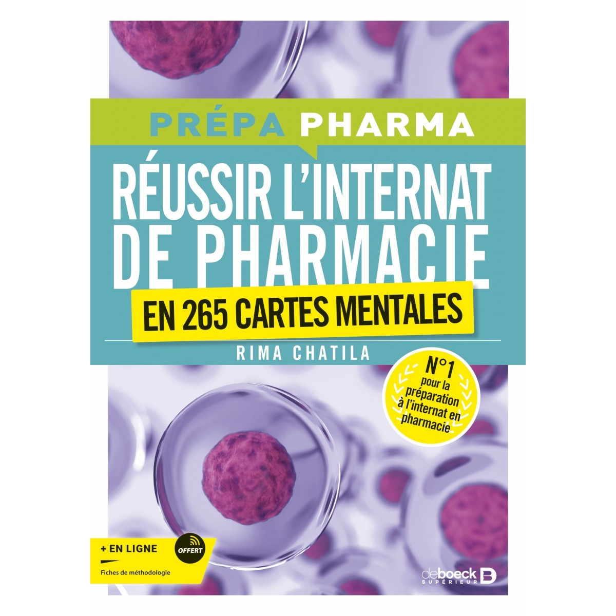 Réussir l'internat de pharmacie en 265 cartes mentales