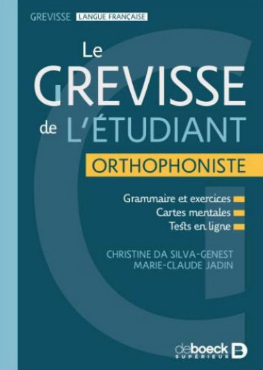 Le Grevisse de l'étudiant orthophoniste