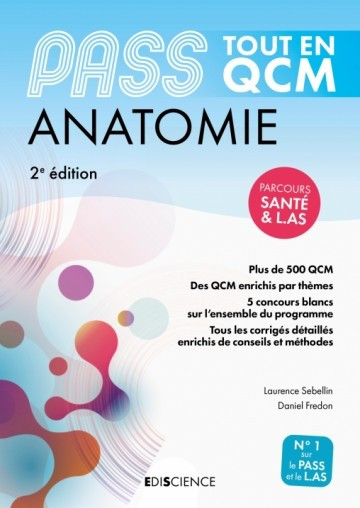 PASS Tout en QCM - Anatomie 2e éd. - PASS et L.AS