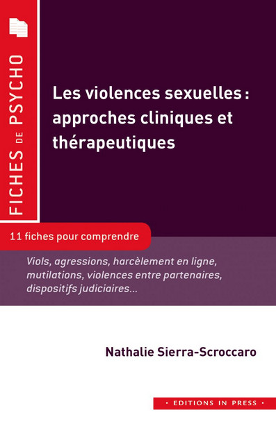 Les violences sexuelles : approches cliniques et thérapeutiques